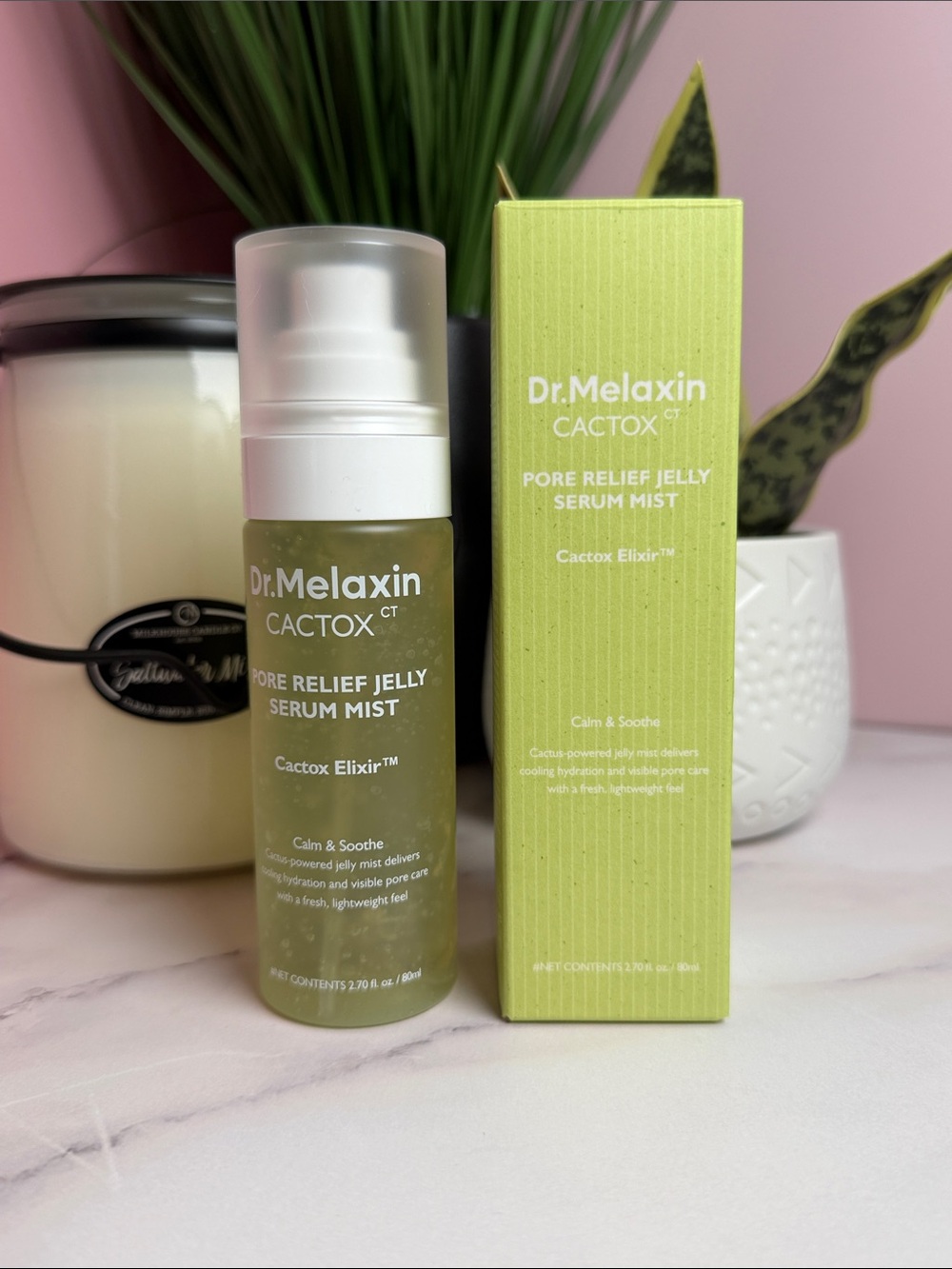 Pore Relief Jelly Serum Mist — Green